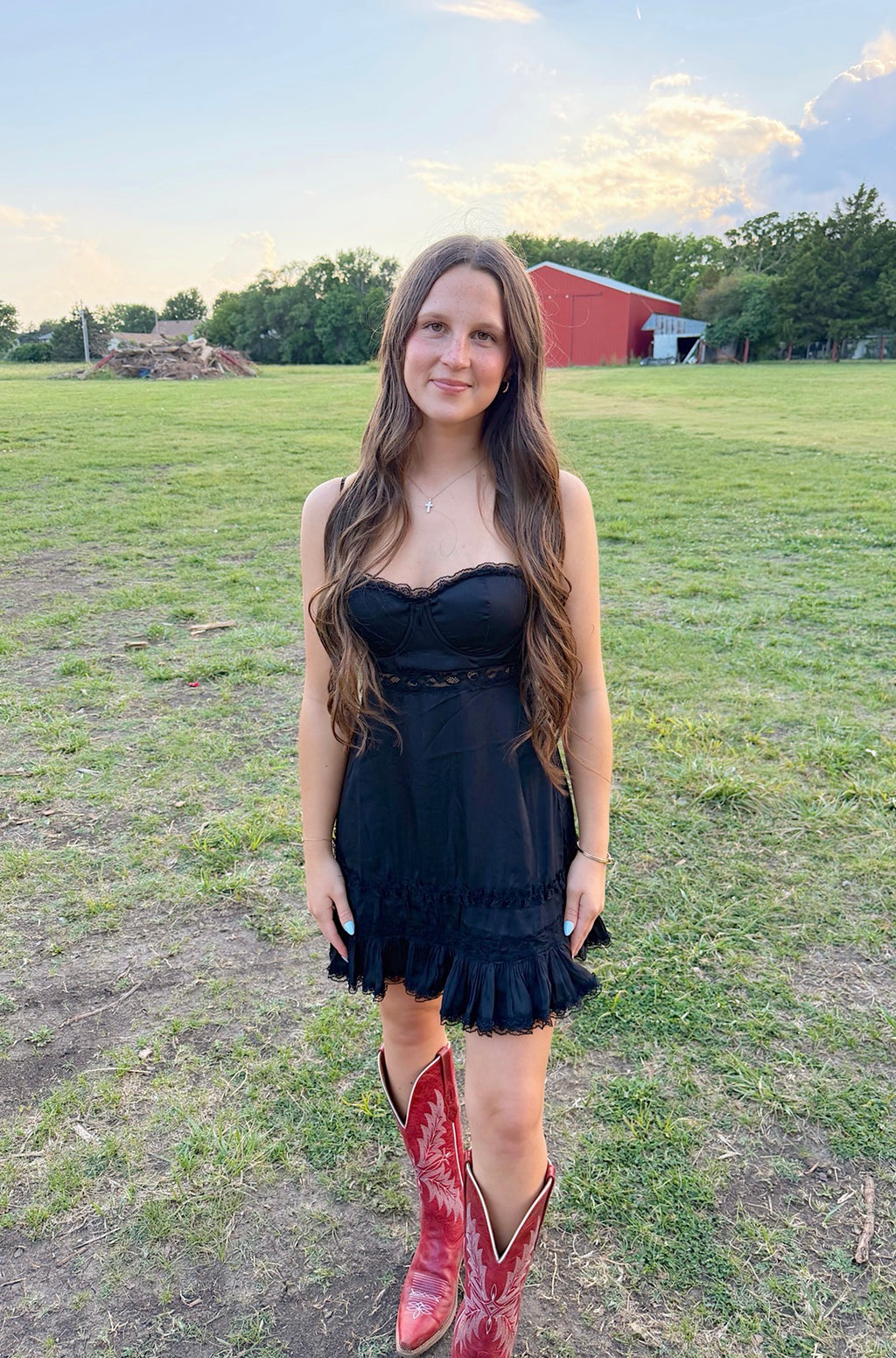 Black Sweetheart Dress