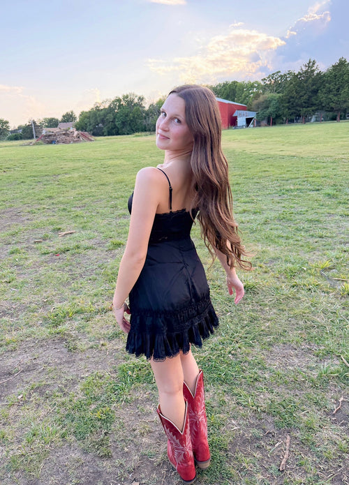 Black Sweetheart Dress