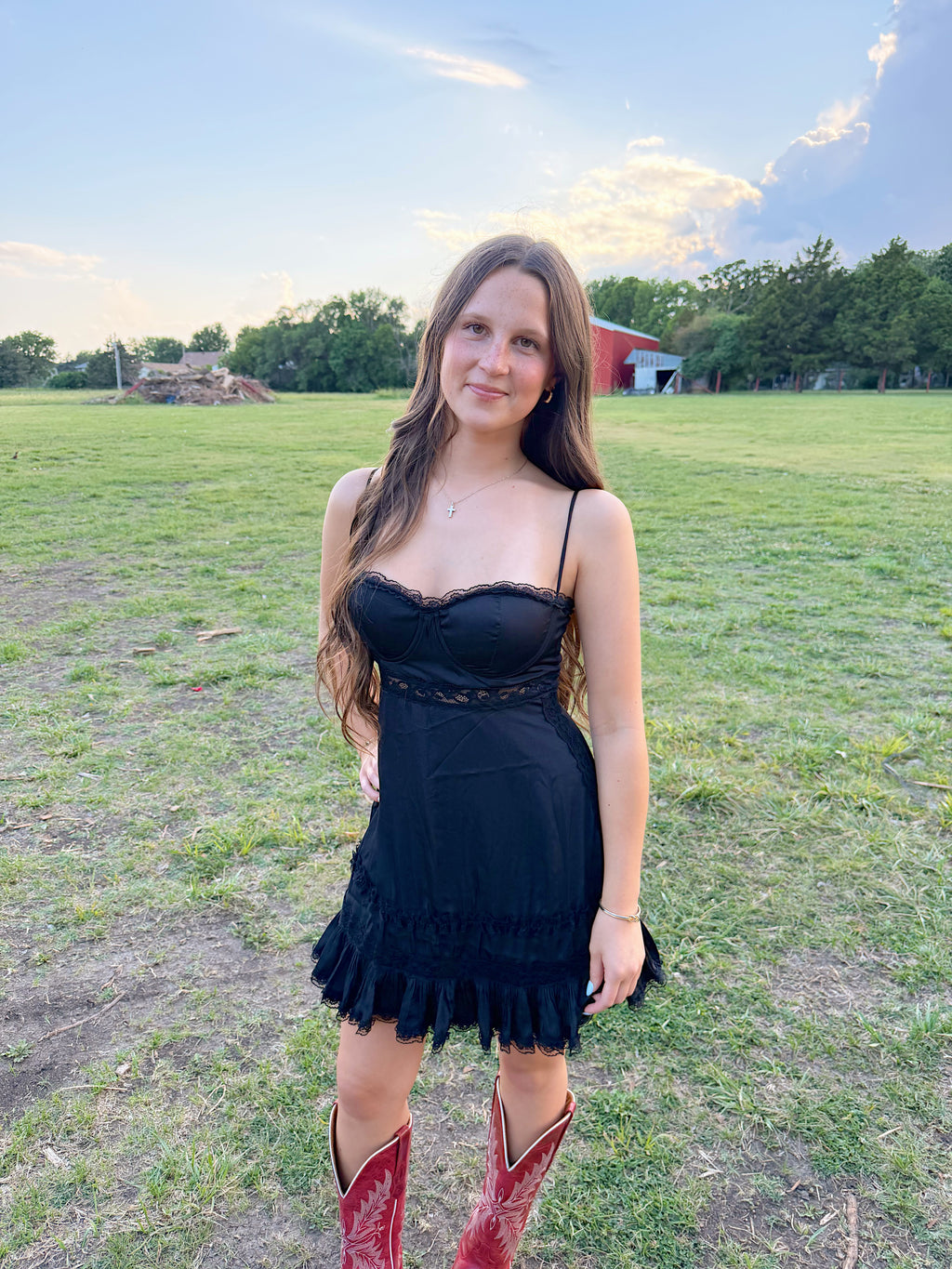 Black Sweetheart Dress