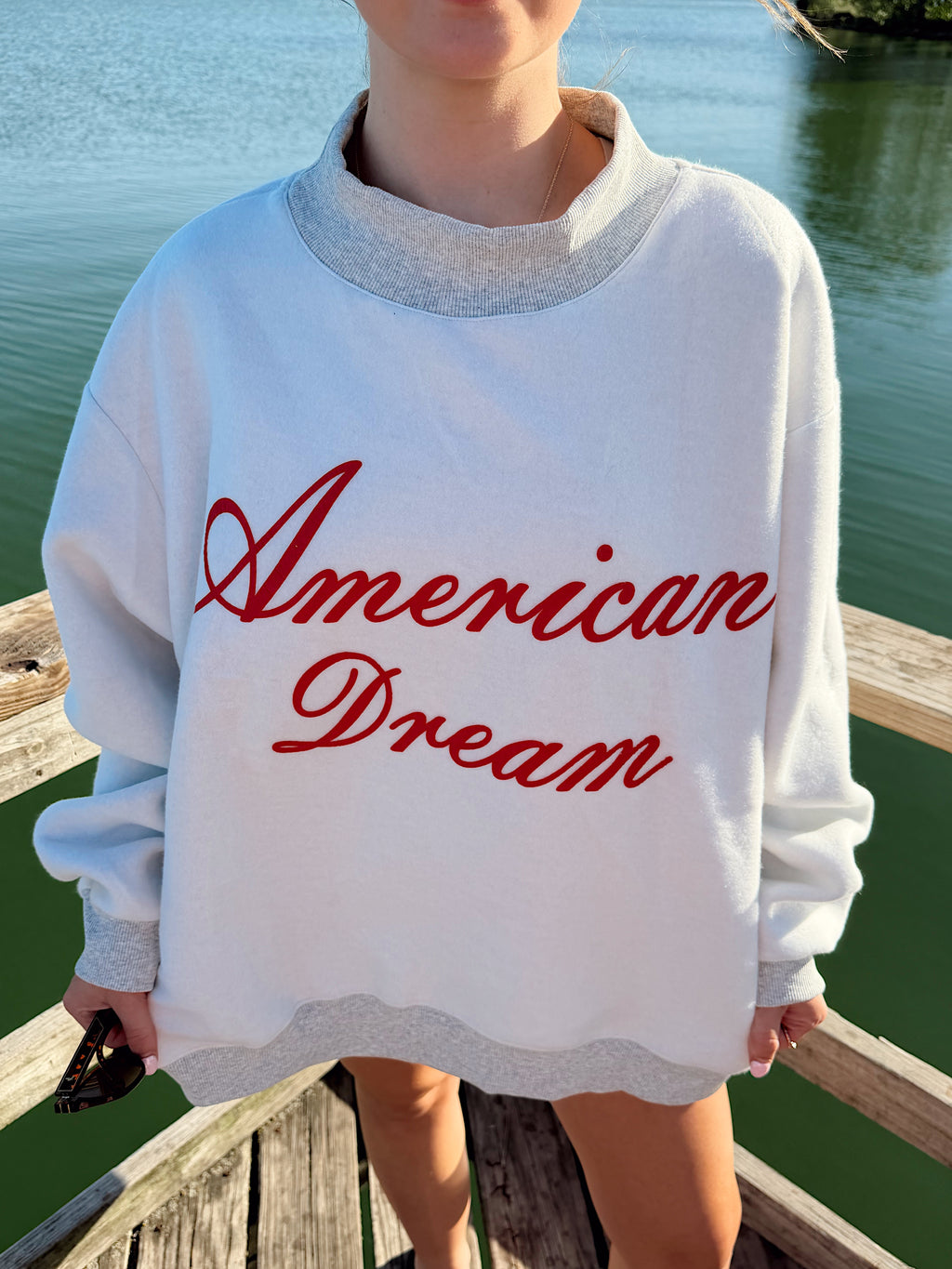 All-American Mock-neck