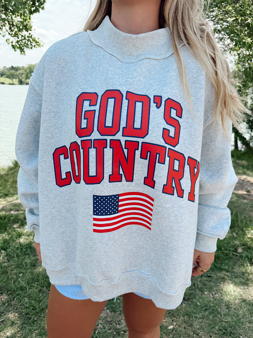 All-American Mock-neck