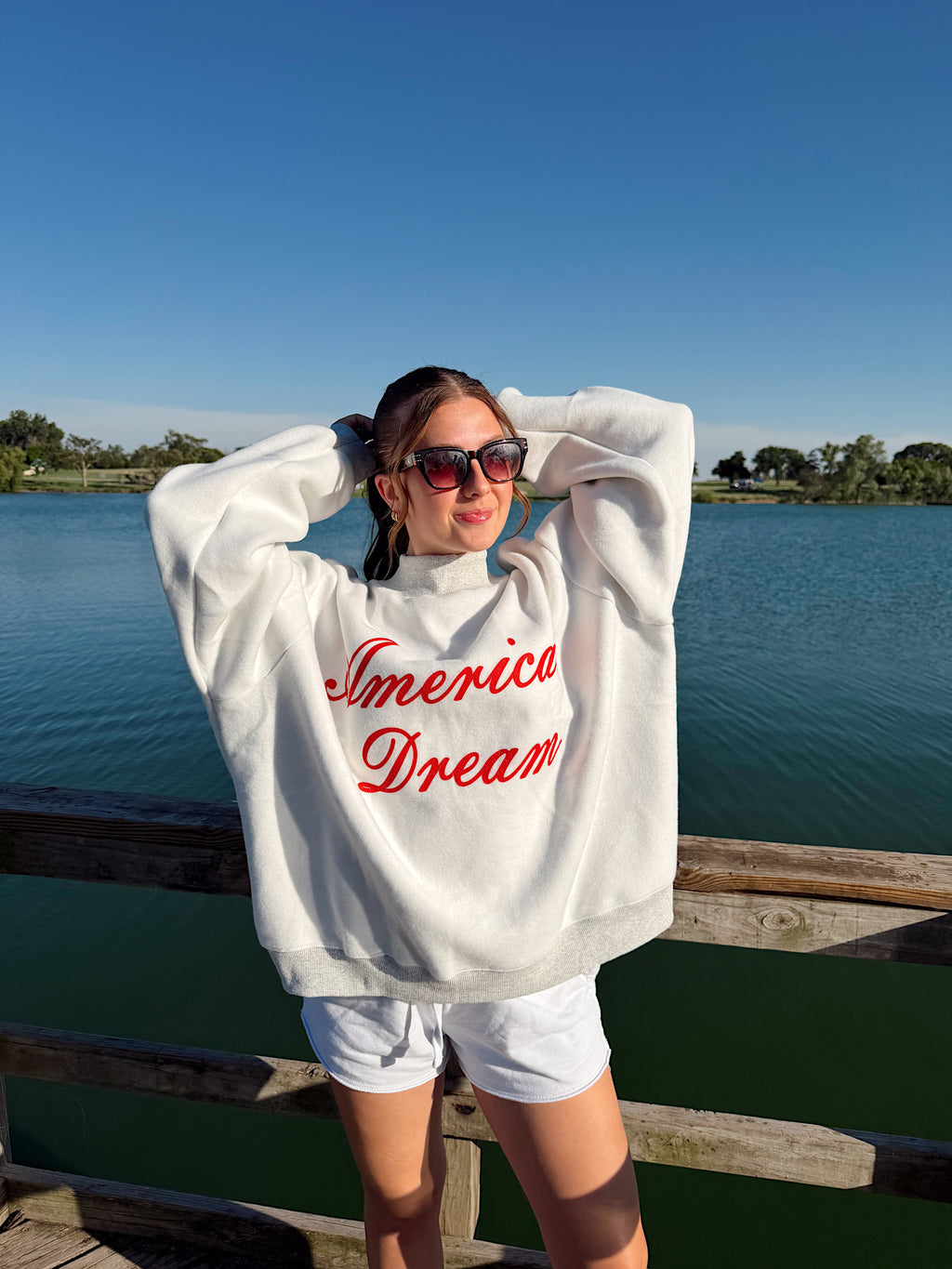 All-American Mock-neck