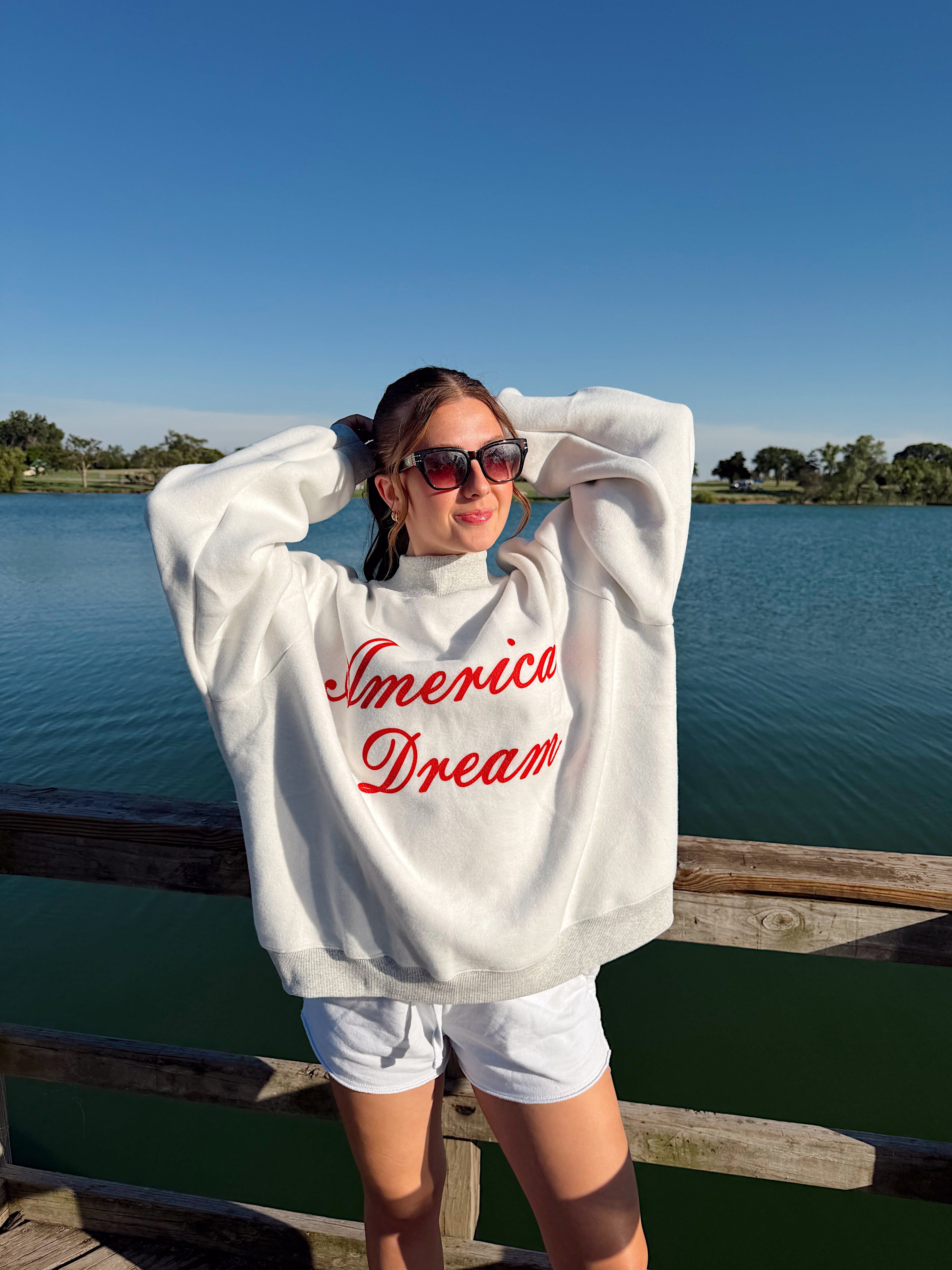 All-American Mock-neck